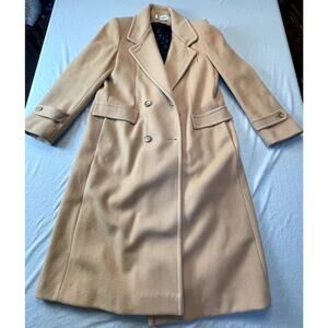 Vintage Forecaster of Boston Wool Trench Coat 13/14 L Retro Old Money Grandma